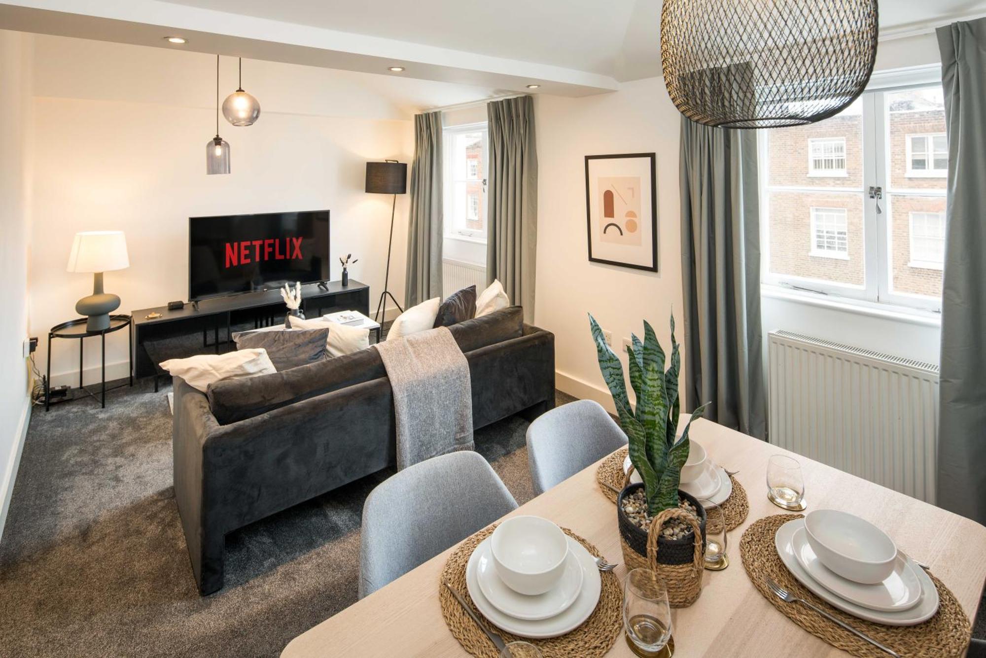 Appartement Elegant 3br, 2ba Flat In Marylebone - Ideal Location Near Station & Attractions